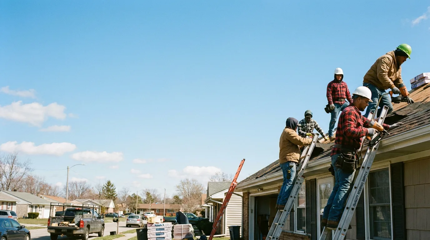 Roofing in Ledbetter, TX near me